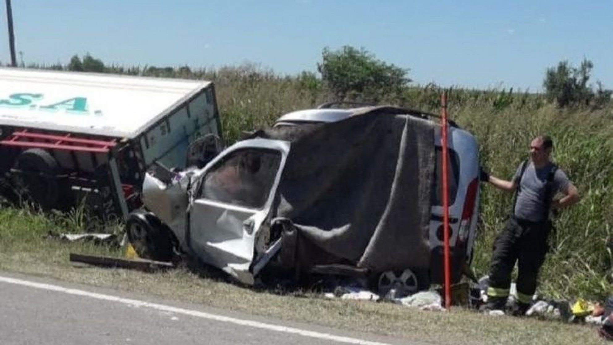 Murieron cuatro hinchas de River que viajaban a Santiago del Estero para ver la final con Colón